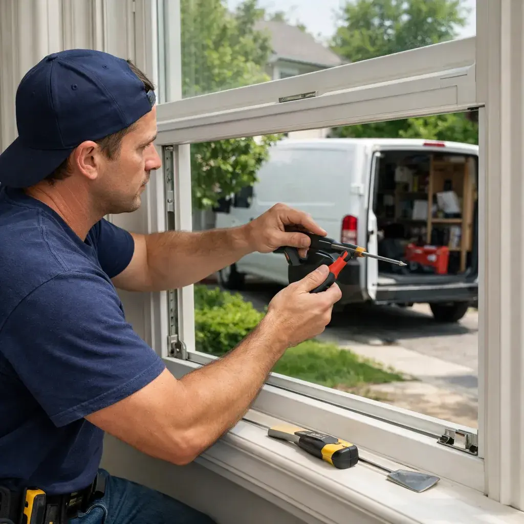 Rush — window installation
